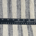 58" Rayon Hachi Striped 6 OZ Khaki Ivory & Gray Knit Fabric By the Yard | APC Fabrics
