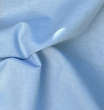 54" Linen & Cotton Lithuanian European Light Sky Baby Blue Woven Fabric By the Yard | APC Fabrics