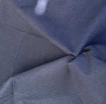 58" 100% Rayon Challis Broadcloth Dark Navy Blue Sheer Woven Fabric By the Yard | APC Fabrics